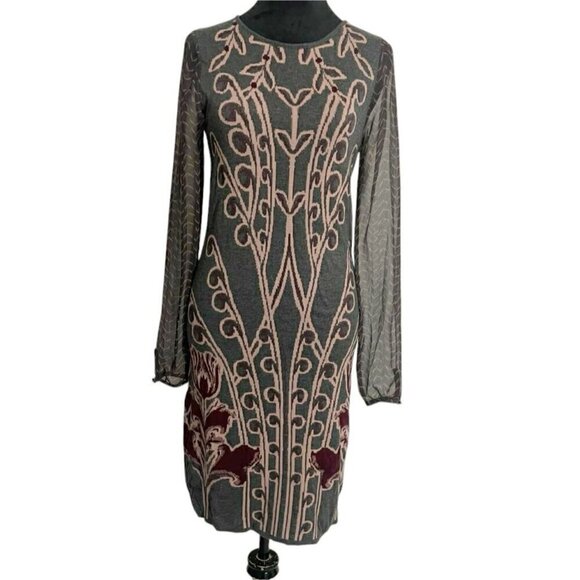 Anthropologie Dresses & Skirts - Anthropologie Knitted & Knotted Size XS Long Sleeve Dress Classy